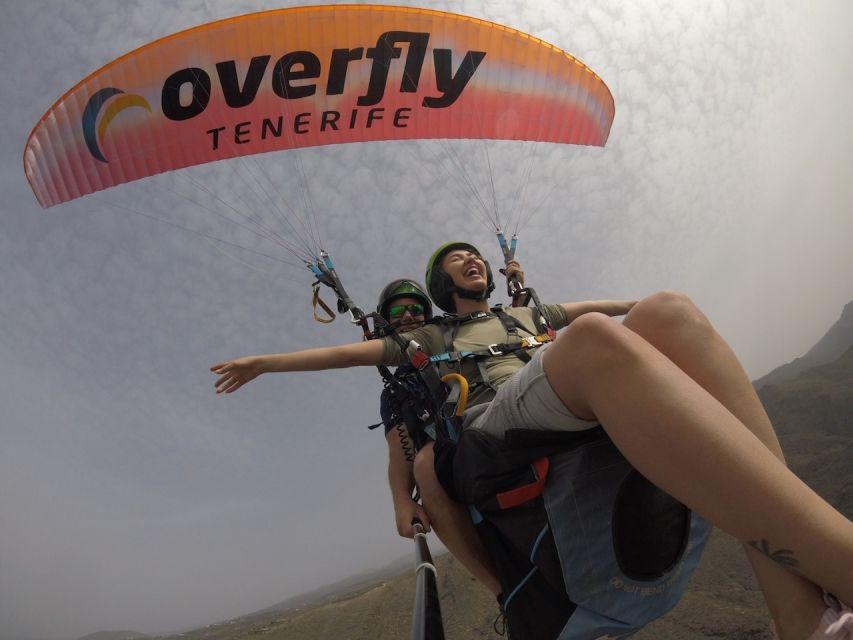 Tenerife: Acrobatic Paragliding Tandem Flight - Booking Details