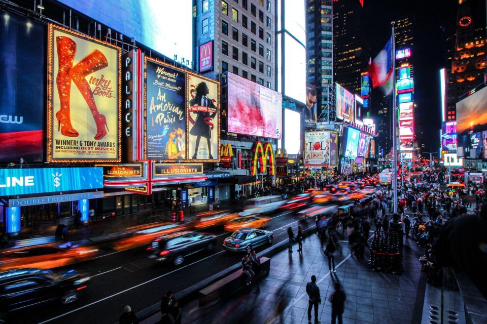 Times Square In-App Audio Tour - Meeting Point Information