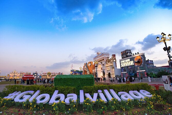 Tour of Miracle Garden With Global Village Dubai - Location and Directions