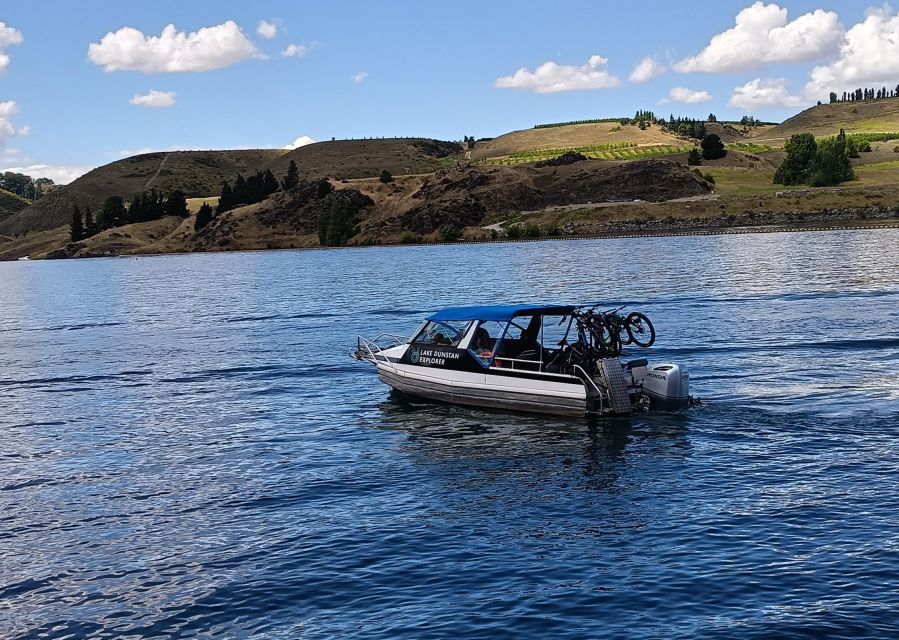 Ultimate Lake Dunstan Trail Experience Bike & Boat Return - Safety and Booking Information