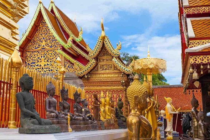 View Points Wat Doi Suthep, Wat Chedi Luang and Wat Pha Lat - Architectural Wonders of Wat Chedi Luang