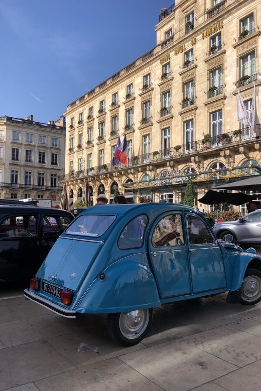 Visit of Bordeaux Unesco by 2cv Car & Delicacies - Booking Information