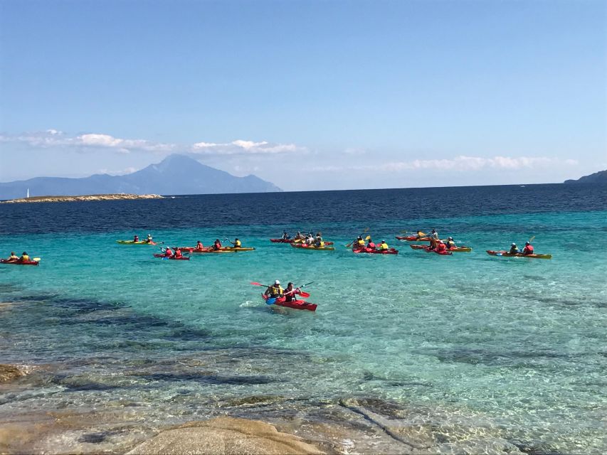 Vourvourou: Sea Kayaking Diaporos Island Private Day Tour - Main Sites Passed