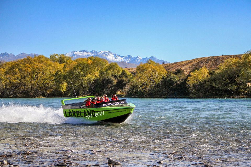 Wanaka: Jet Boat Ride on Clutha River - Expert Driver Demonstration