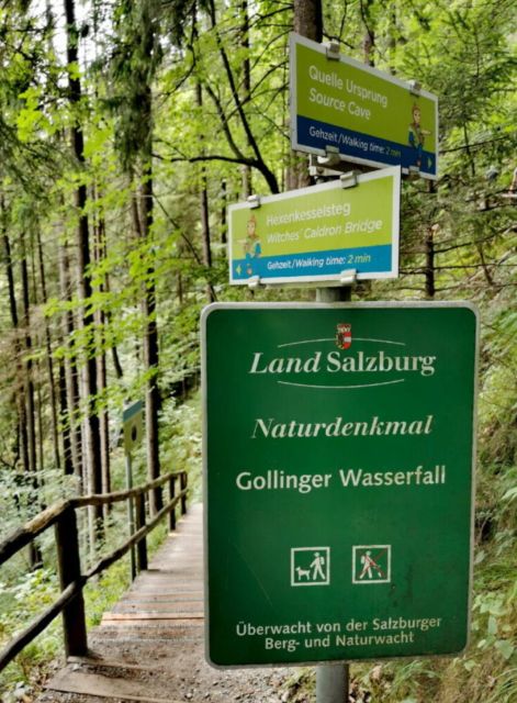 Waterfall Golling Highlight Tour From Salzburg - Reservation Details