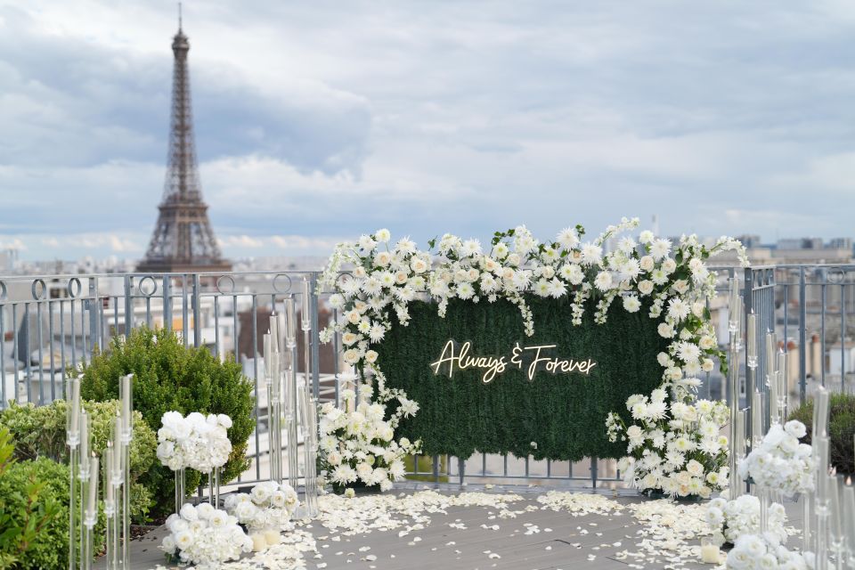 Wedding Proposal on a Parisian Rooftop With 360 View - General Information