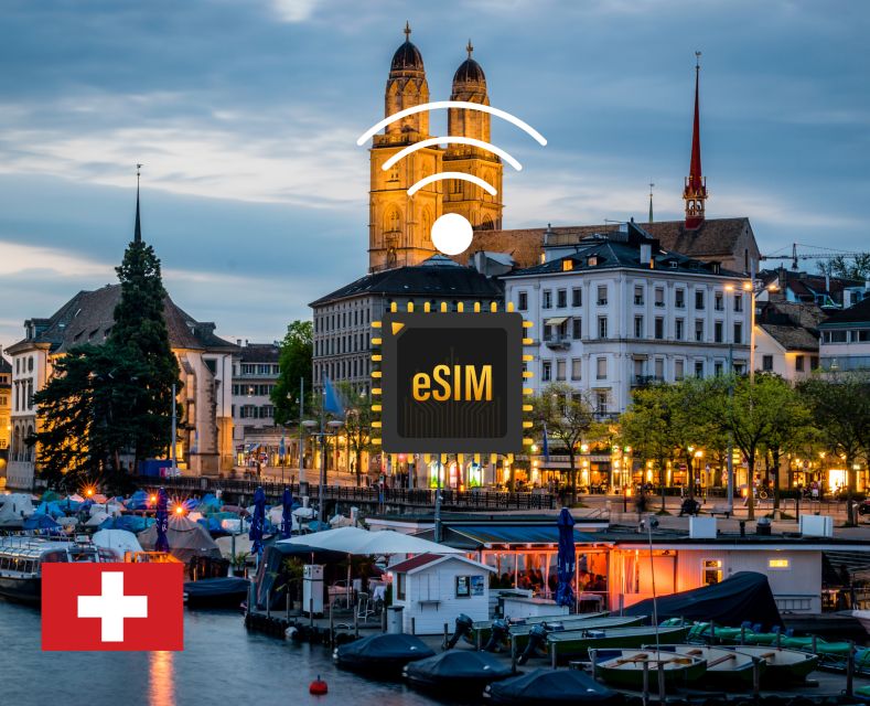 Zurich :Esim Internet Data Plan Switzerland High-Speed 4g/5g - Data Package Purchase and Activation