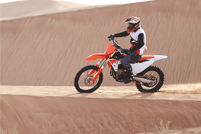 1-Hour KTM 450CC Dirt Bike Desert Adventure Tours in Dubai - Common questions