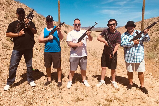3 Gun Desert Machine Gun Shooting Adventure - Unleash Your Inner Marksman in the Desert
