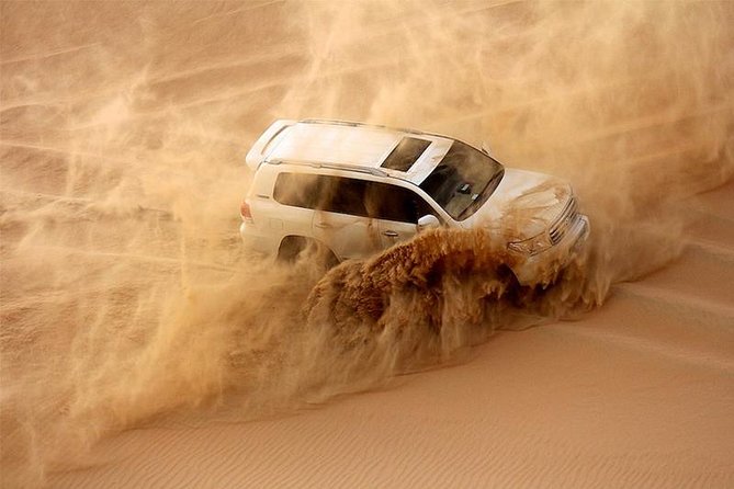 Abu Dhabi Private Desert Romantic Dune Dinner With Dune Bashing - Logistics and Pickup Information