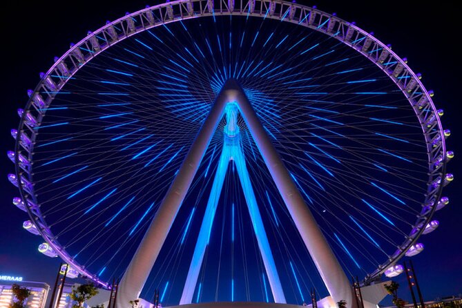 Ain Dubai Marina - Worlds Largest Observation Wheel With Private Transfers - Cancellation Policy and Amenities