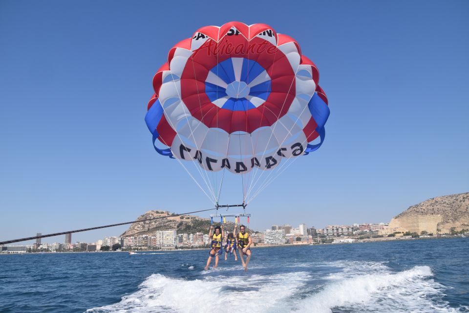 Alicante: Boat Trip and Parasailing Experience With Drink - Directions