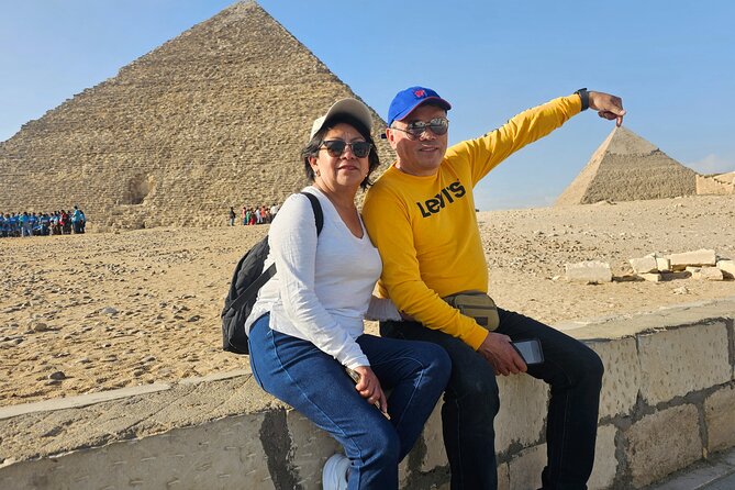 All-Inclusive Giza Pyramids, Sphinx, Lunch, Camel, Inside Pyramid - Common questions