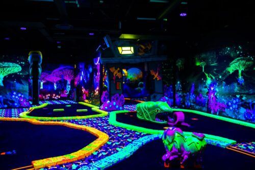 American Dream: Blacklight Mini Golf Entry Ticket - Directions