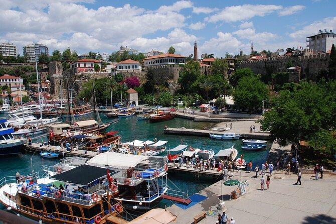 Antalya : Old City and Waterfalls Tour With Boat & Cable Car - Shopping and Exploration