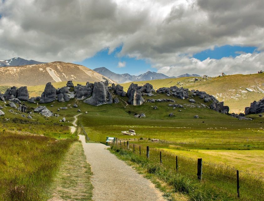 Arthur's Pass: TranzAlpine Train and Castle Hill Day Tour - Free Cancellation Policy