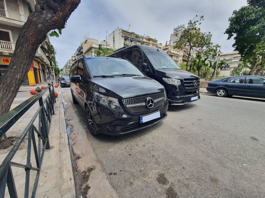 Athens to Costa Navarino Easy Van Transfer - High-Quality Vehicles