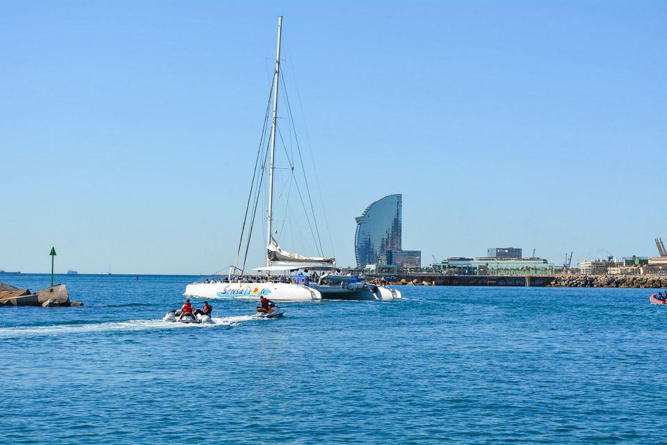Barcelona: Catamaran Party Cruise With BBQ Meal - Common questions
