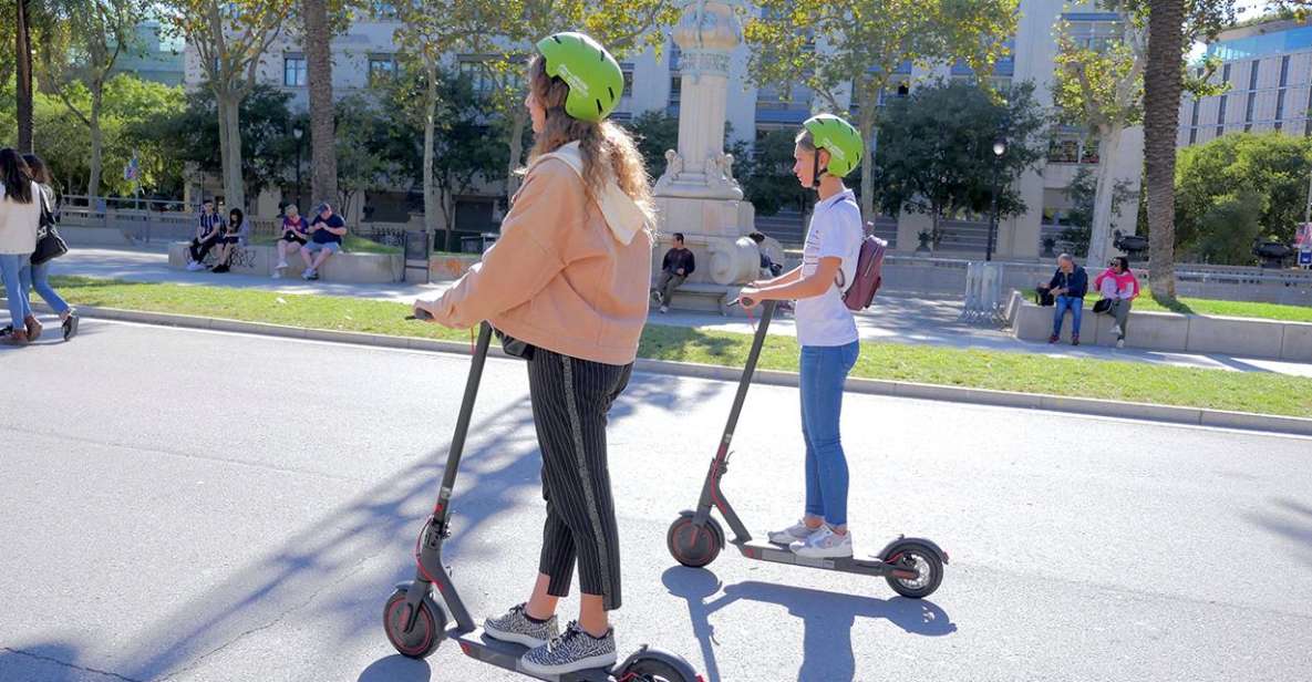 Barcelona: Electric Scooter Tour With a Live Guide - Key Points