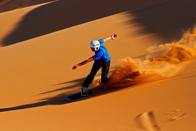 Best Dubai Desert Safari- Quad Biking & Dun Bashing & Sand Boarding With BBQ - Common questions