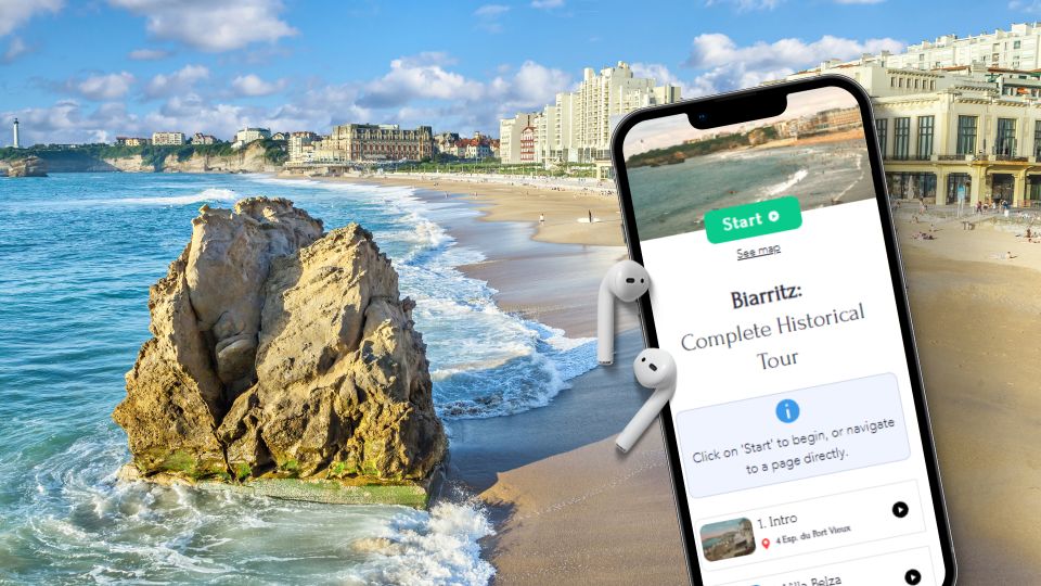 Biarritz: Complete Self-Guided Audio Tour on Your Phone - Additional Information