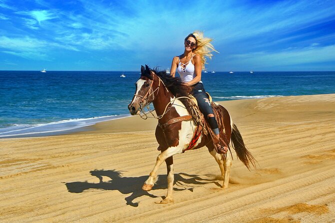 Cabo Horseback Riding on Pacific Beach and Desert - Common questions
