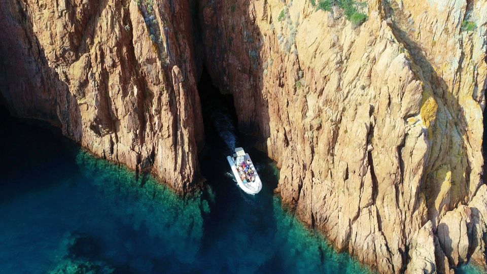 Cargèse: Calanques of Piana Capo Rosso Semi-Rigid Boat Tour - Pricing and Duration