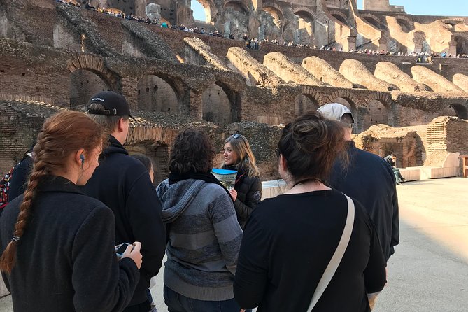 Colosseum Tour With Entrance From the Arena Fast Track Group Tour - Common questions