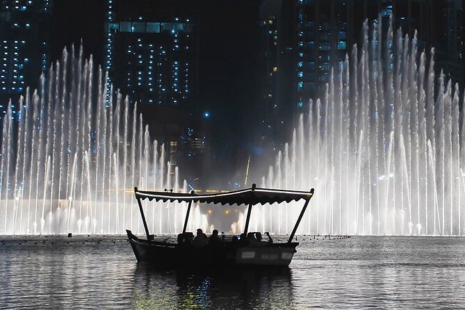 Dubai Fountain Show Lake Ride Tickets - Experience Highlights and Additional Info