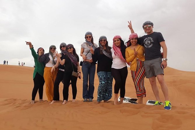 Dubai Red Dunes Safari With Camel Riding and Sand Boarding - Support Resources for Travelers