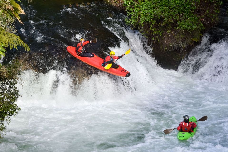 Epic Tandem Kayak Tour Down the Kaituna River Waterfalls - Common questions