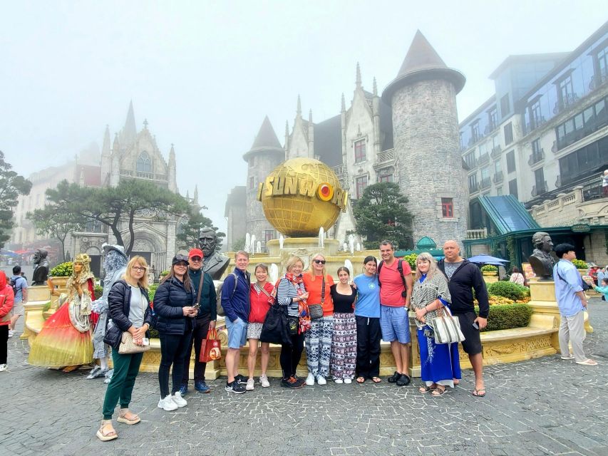 From Danang: Bana Hills and Golden Bridge Small Group Tour - Pickup and Drop-off Locations