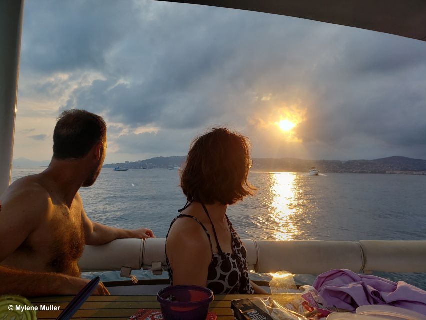 From Juan Les Pins: Private French Riviera Solar Boat Cruise - Starting Locations