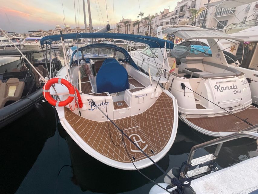 From Marbella: Costa Del Sol Group Sailboat Cruise & Drinks - Cancellation Policy