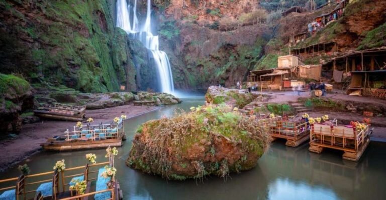 From Marrakech: Ouzoud Waterfalls Guided and Boat Ride