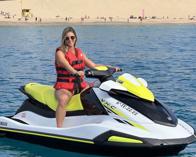 From Morro Jable: Jet Ski Adventure Tour - Language Options