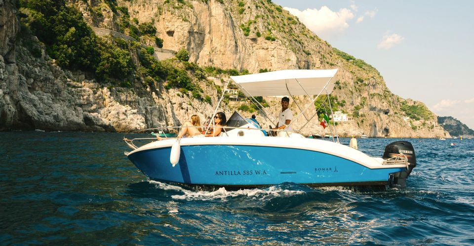 From Positano/Praiano: Amalfi Coast & Caves Speedboat Tour - Pickup Locations