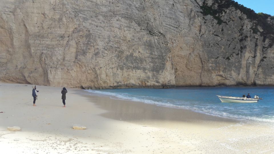From St.Nikolaos: Boat Cruise to Navagio Beach & Blue Caves - Highlights