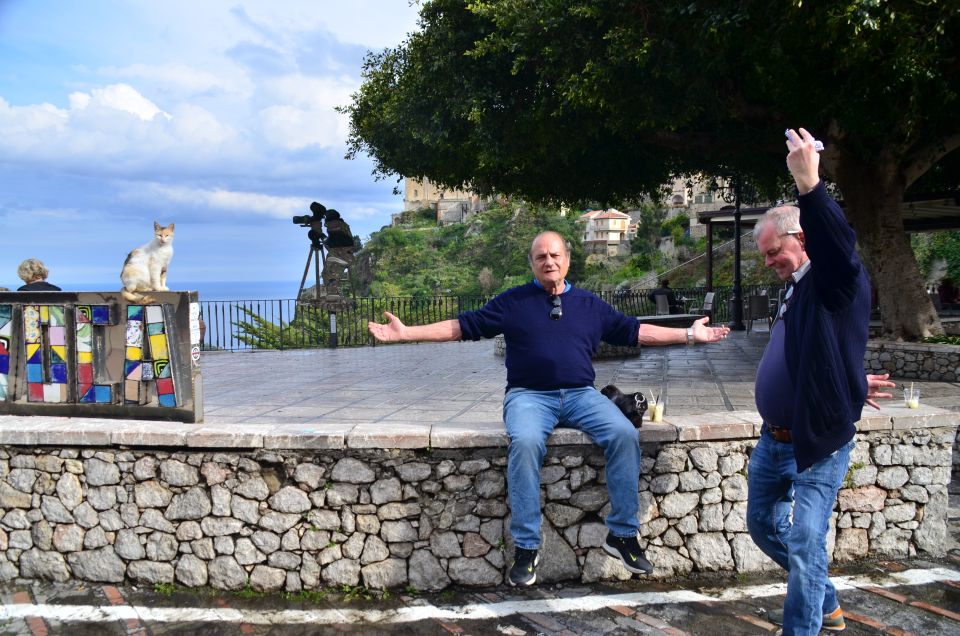 From Taormina or Letojanni: Godfather Film Location Tour - Transportation