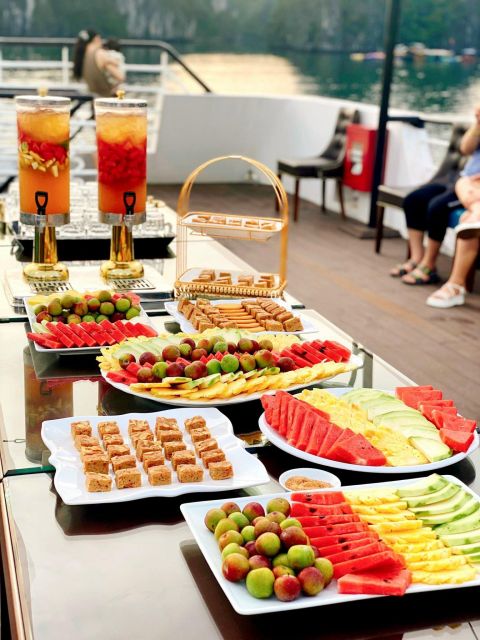 Halong Bay Luxury Day Tour Buffet Lunch,Small Group, Kayak - Common questions