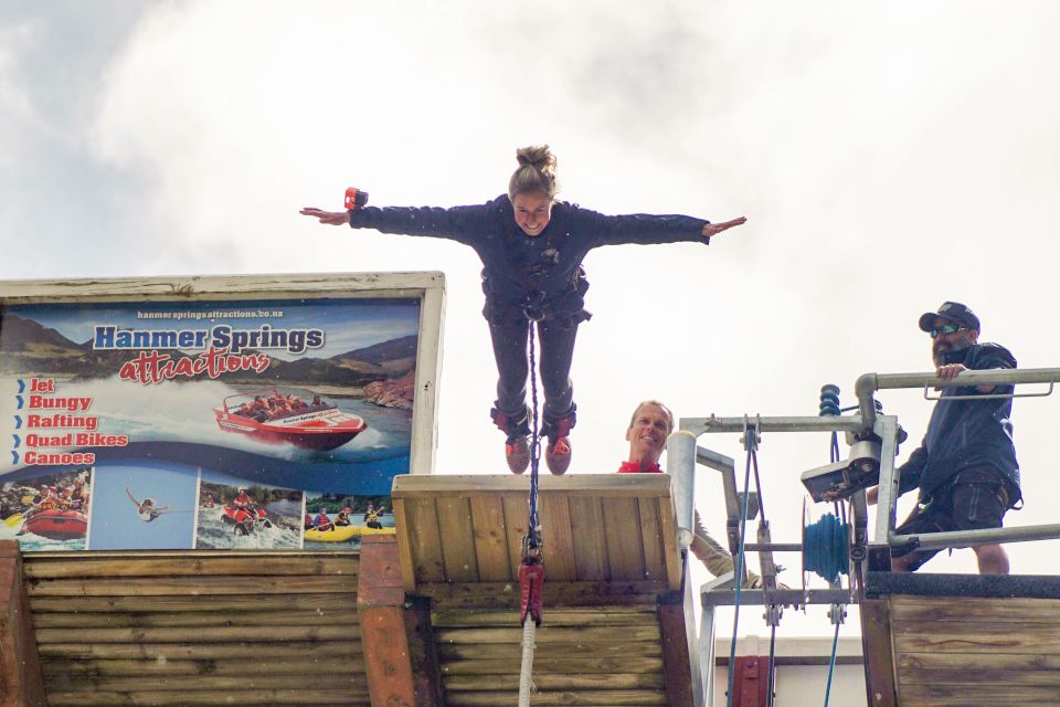 Hanmer Springs: Jet Boat and Bungy Jump Combo - Participant Information