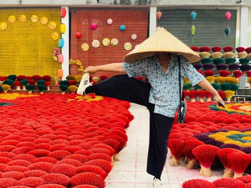 Hanoi: Guided Half-Day Incense & Conical Hat-Making Tour - Visit to Chuong Conical Hat Village