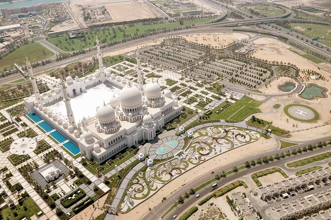 Helicopter Tour Abu Dhabi Fly Over Abu Dhabi's Famous Landmarks - Cancellation Policy