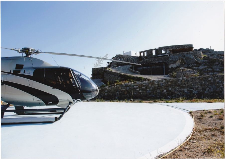Helicopter Transfer Between Mykonos & Santorini - Recommendations for a Smooth Transfer