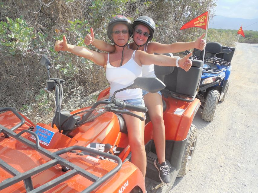 Hersonisos - Malia :Off-Road Quad Safari With Transfer+Lunch - Language Options