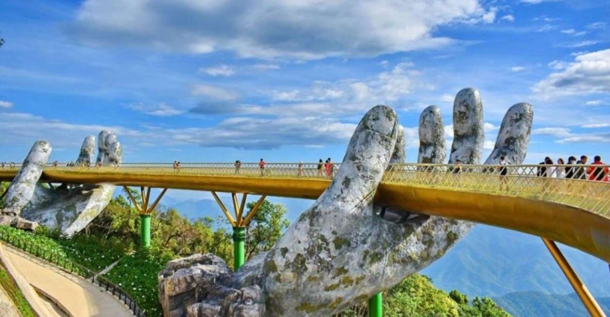 Hoi An: Golden Bridge -BaNa Hills & Marble Mountains Private - Background