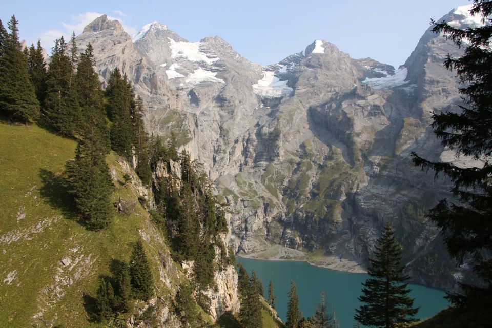 Interlaken: Private Hiking Tour Oeschinen Lake & Blue Lake - Inclusions: Guide, Food, and Tickets