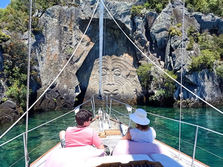 Lake Taupo: Sailing Trip to the Maori Rock Carvings - Free Cancellation Policy