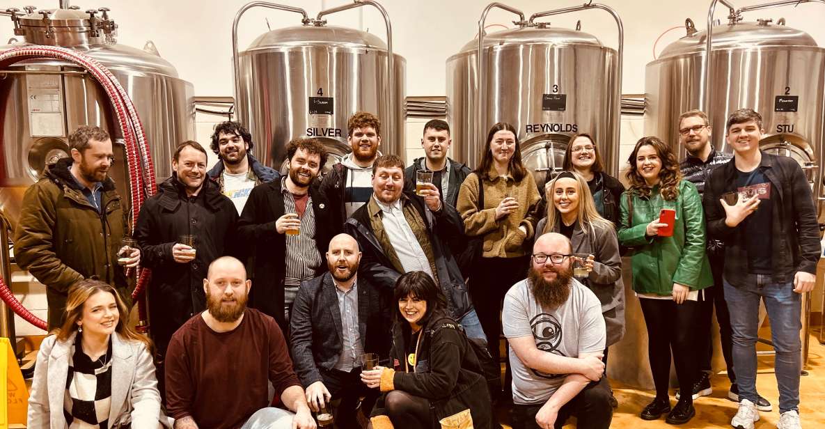 Liverpool: Brewery Bus Tour With Beer Tasting and Pizza - Beer Tasting Experience