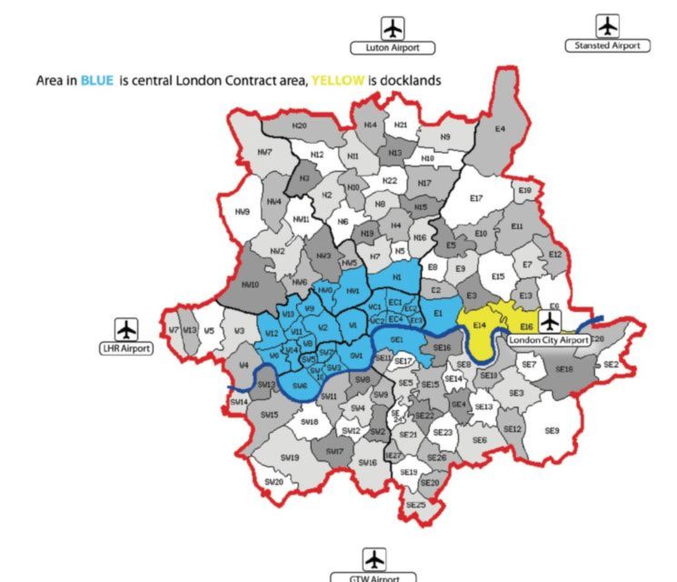 London: Private Central London Transfers to London Airports - Directions